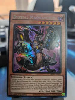 YuGiOh! Bystial Magnamhut MP23-EN157 Prismatic Secret Rare 1st Ed - Image 1