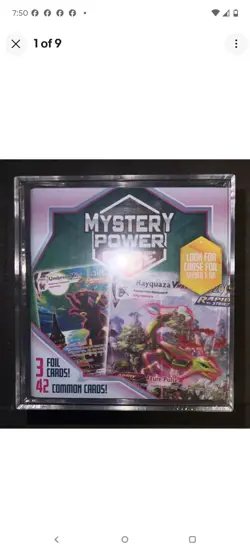 Pokemon TCG 2022 Mystery Power Cube Trading Card Game New & Factory Sealed Rares 728192539541 - Image 1