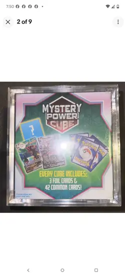 Pokemon TCG 2022 Mystery Power Cube Trading Card Game New & Factory Sealed Rares 728192539541 - Image 2