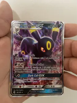 Umbreon GX 80/149 Ultra Rare SM Base Set Pokemon Card TCG - Image 1