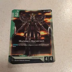 GD01-028 Gundam Sandrock - Gundam TCG Card Game Single (Newtype Rising) - Image 1