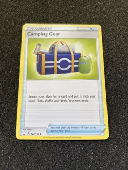 pokemon Camping Gear 122/163 Swsh05: Battle Styles Regular tcg card - Image 2