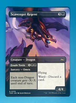 Mtg Scavenger Regent (Borderless) Tarkir: Dragonstorm Regular - Image 1