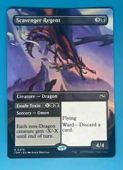 Mtg Scavenger Regent (Borderless) Tarkir: Dragonstorm Regular - Image 2