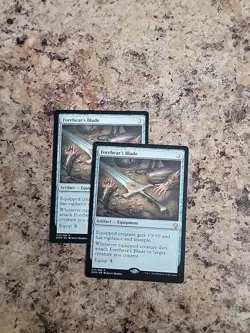 x2 Forebear's Blade R MTG Dominaria M/NM, English 2x Unplayed - Image 2