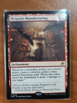 Magic MTG Weapons Manufacturing EOE 0168 Regular Rare - Image 1