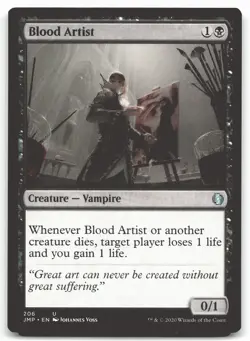 MTG Blood Artist U Jumpstart 206 LP - Image 1