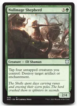 MTG Nullmage Shepherd U Commander: Kaldheim 70 LP - Image 1