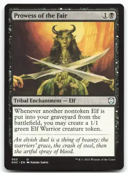 MTG Prowess of the Fair U Commander: Kaldheim 53 LP - Image 1
