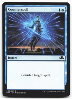 MTG Counterspell C Dominaria Remastered 45 LP - Image 1