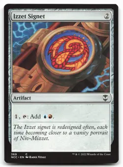 MTG Izzet Signet C Commander: Streets of New Capenna 369 LP - Image 1