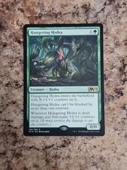 MTG Magic the Gathering Hungering Hydra 189/280 M19 NM Unplayed - Image 1
