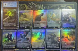 Entire Foil Godzilla Kaiju Set (All 25 Cards) Ikoria - Secret Lair - Promos MTG - Image 2