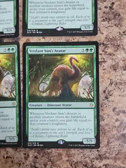 4x Verdant Sun's Avatar NM-Mint, English Ixalan MTG Magic Unplayed Playset x4 - Image 5