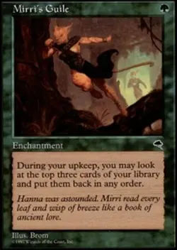Mirri's Guile LP, English MTG Tempest - Image 1