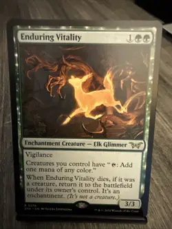 Enduring Vitality - Duskmourn: House of Horror Regular - MTG - NM - Image 1