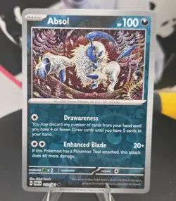 Absol 113/182 SV04: Paradox Rift Reverse Holo - Pokemon - Free Shipping - NM/M - Image 1