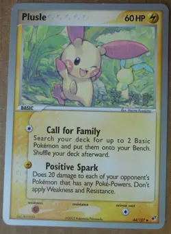 2006 World Championships Plusle 44/107 Promo (Yano) Non-Holo Pokemon NM - Image 1