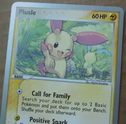 2006 World Championships Plusle 44/107 Promo (Yano) Non-Holo Pokemon NM - Image 2