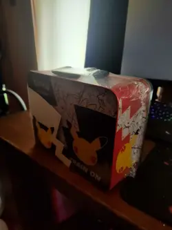 Pokemon TCG Celebration 25th Anniversary Collector’s Chest/ Lunch Box Tin Sealed - Image 2