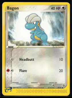 2003 EX - Dragon Bagon #49 Non Holo Pokemon Card - Image 1