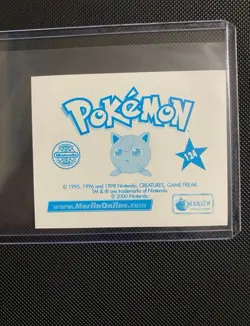 POKEMON FOIL STICKER VENUSAUR MERLIN PRISM TOPPS MINT NEW SERIES 2 #124 - Image 2