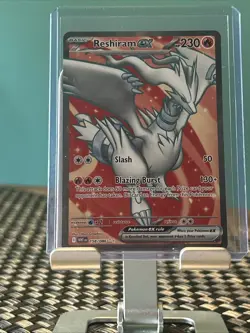 Pokemon TCG Reshiram ex 158/086 2025 White Flare Ultra Rare Card - NM - Image 1