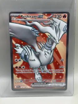 Pokemon TCG Reshiram ex 158/086 2025 White Flare Ultra Rare Card - NM - Image 1