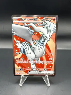Pokemon TCG Reshiram ex 158/086 2025 White Flare Ultra Rare Card - NM - Image 1