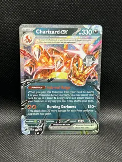 Charizard ex 196 PROMO BLACK STAR Pokemon Scarlet & Violet English Holo Foil - Image 1