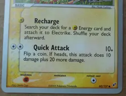 2006 World Championships Electrike 60/107 Promo (Klaczynski) Non-Holo Pokemon NM - Image 3