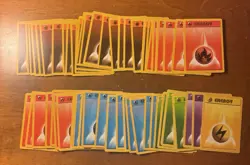 Pokemon Base Set Energy Card Lot ~ 63 Cards - Image 1