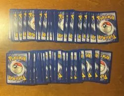 Pokemon Base Set Energy Card Lot ~ 63 Cards - Image 2