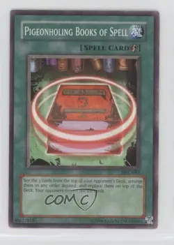 Pigeonholing Books of Spell Unlimited YuGiOh Magician's Force #MFC-093 2003 - Image 1