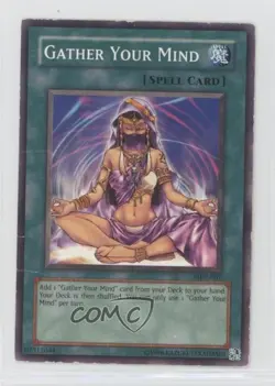 Gather Your Mind Unlimited YuGiOh Magician's Force #MFC-087 2003 - Image 1