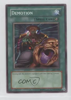 Demotion Unlimited YuGiOh Magician's Force #MFC-029 2003 - Image 1