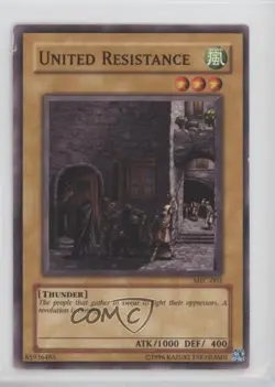 United Resistance Unlimited YuGiOh Magician's Force #MFC-003 2003 - Image 1