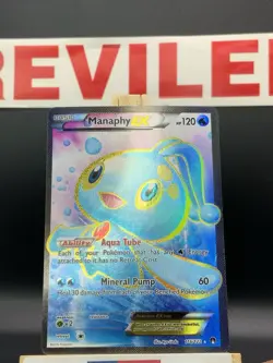 Pokemon TCG Manaphy EX 2016 XY Breakpoint Holo Full Art Ultra Rare Card #116/122 - Image 3