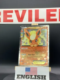 Flareon EX RC6/RC32 Generations: Radiant Collection Holo Pokemon Card - LP 2016 - Image 1