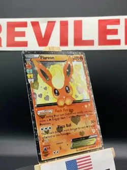 Flareon EX RC6/RC32 Generations: Radiant Collection Holo Pokemon Card - LP 2016 - Image 5