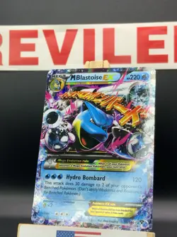 Pokemon TCG 2014 M Blastoise EX XY Base Set Holo Card #30/146 Ultra Rare - HP - Image 2