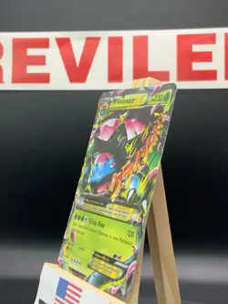 Pokemon Card M Venusaur EX #2/146 XY Base Set 2014 Rare Holo - LP - Image 3