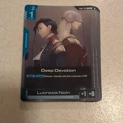 GD01-101 Deep Devotion - Gundam TCG Card Game Single (Newtype Rising) - Image 1