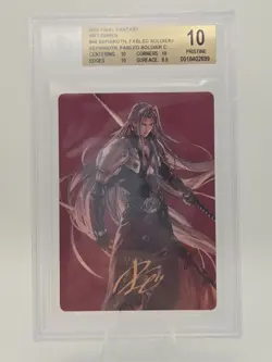 Sephiroth, Fabled SOLDIER Art Card Signature MTG Final Fantasy 44/53 BGS 10 - Image 1