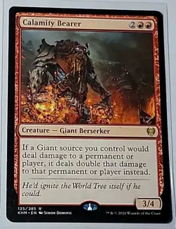 Calamity Bearer Magic The Gathering Kaldheim Card 125/285 - Image 1
