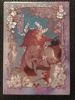 Yae Miko Genshin Impact SSP-002 Goddess Story Card Waifu Anime Trading Card - Image 1