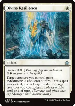 Divine Resilience - Near Mint MTG Foundations - Image 1