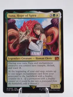 MTG Final Fantasy Yuna, Hope of Spira #0250 Regular NM - Image 1