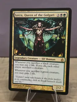 ✨ MTG Savra, Queen of the Golgari * Ravnica: City of Guilds * LP+ - Image 1
