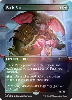 🌟 Pack Rat 1307 FOIL PRESALE Secret Lair MTG Ships Late September 🌟 - Image 1